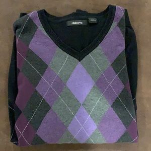 Men’s Argyle Sweater.